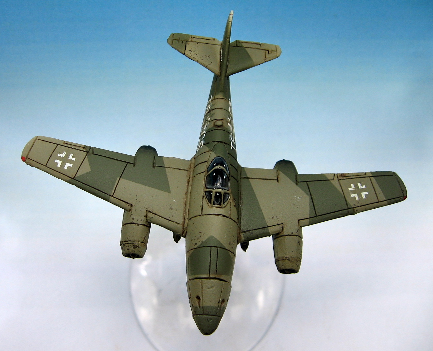 Tutorial Painting Me262 camouflage Wargaming Hub