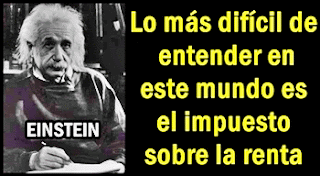 dinero impuestos einstein