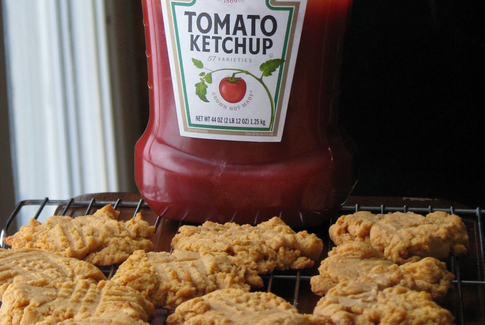 Knitted Together Ketchup Cookies