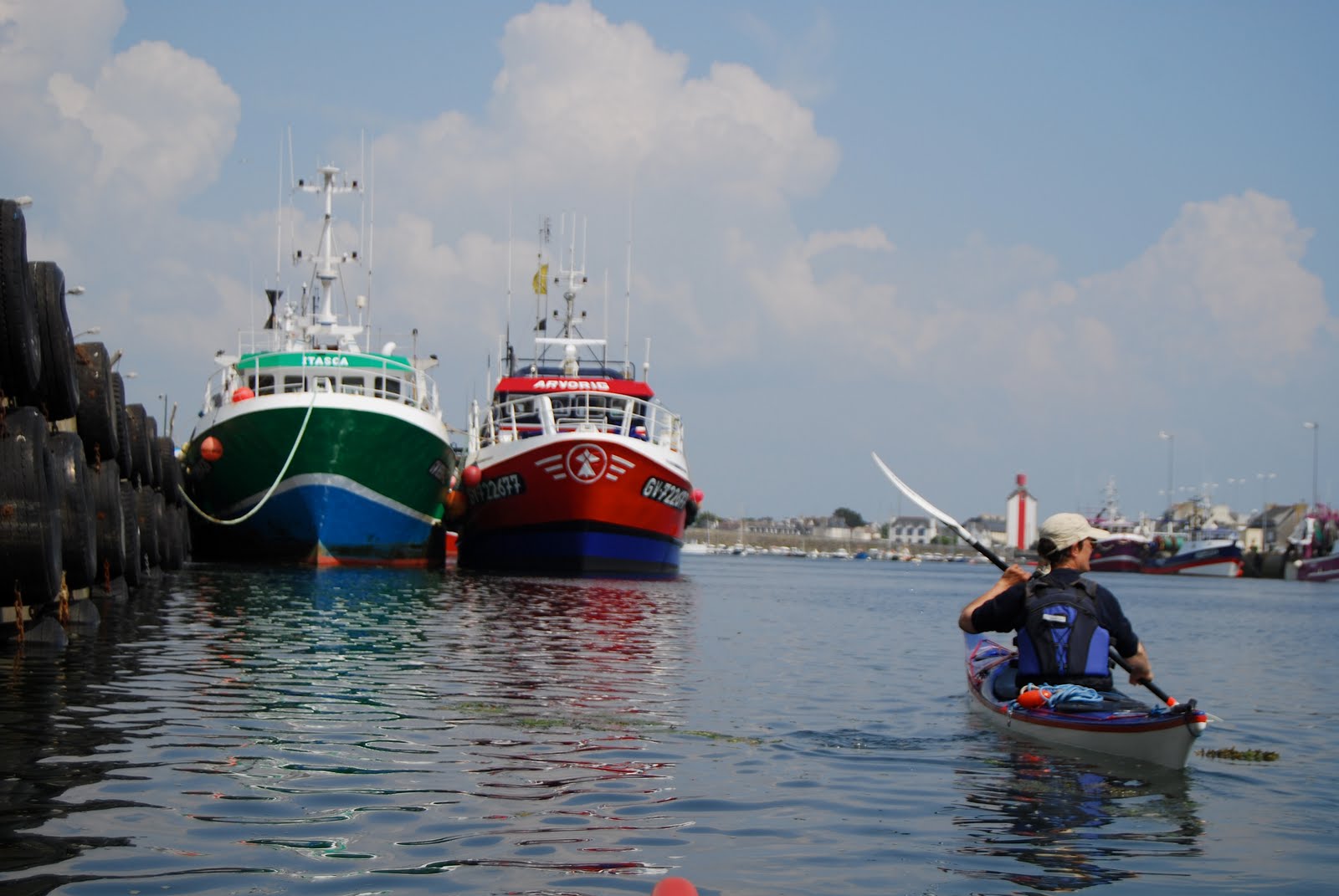 Sea Kayaking Brittany Fishing in Brittany