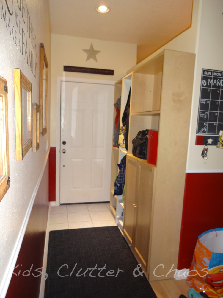 Kids, Clutter and Chaos Ikea Hack Entry Lockers