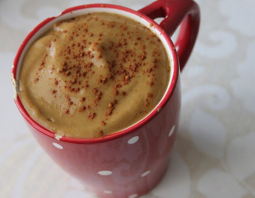 Smoothie de Banana com Abóbora e Canela Smoothie de Banana com Abóbora e Canela (vegana)