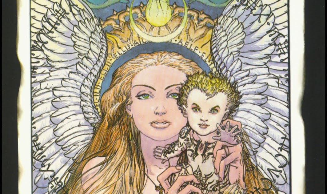 Fantasy Ink Nativity in Black