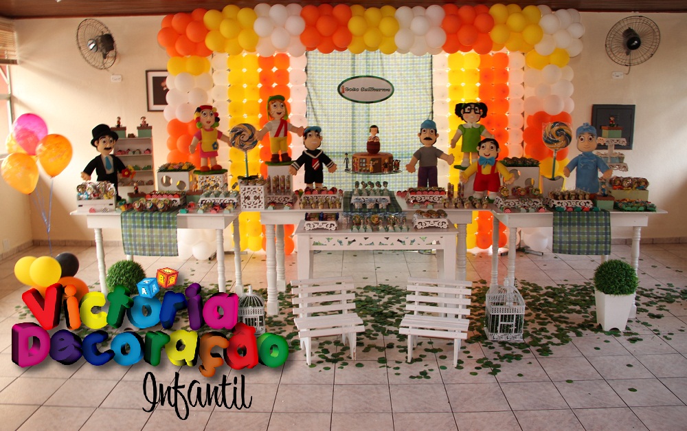 Decoração Infantil Decoração Provençal Turma do Chaves Decoração Infantil Decoração Provençal Turma do Chaves