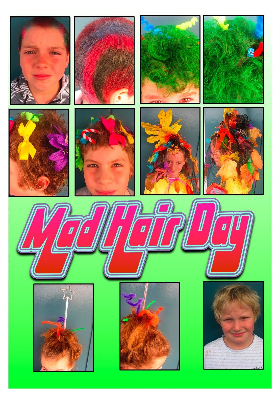 Learning with Brownie Mad Hair Day