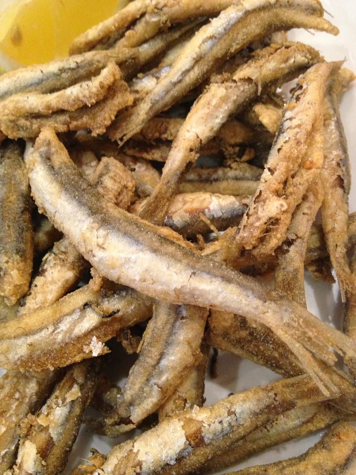 Boquerones fritos