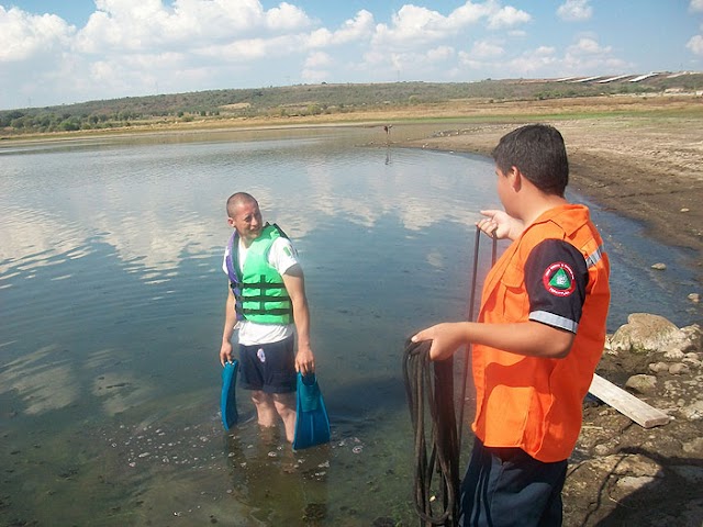 Perece ahogado en la presa Calderón