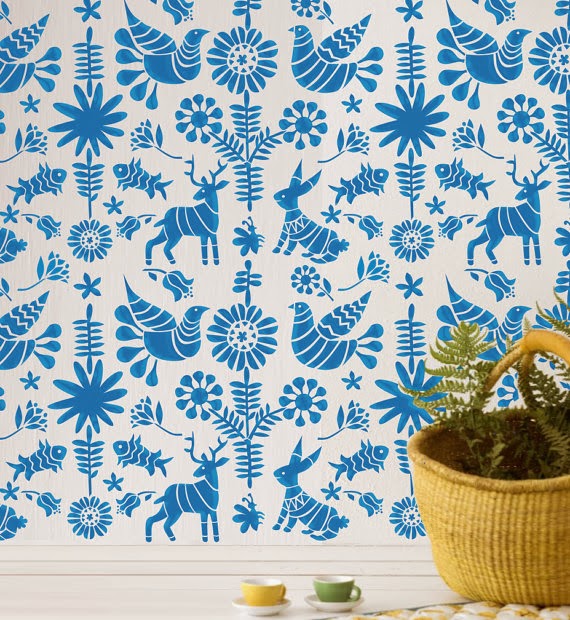 Inspired Whims Wallpaper Alternative 101 Stencils!