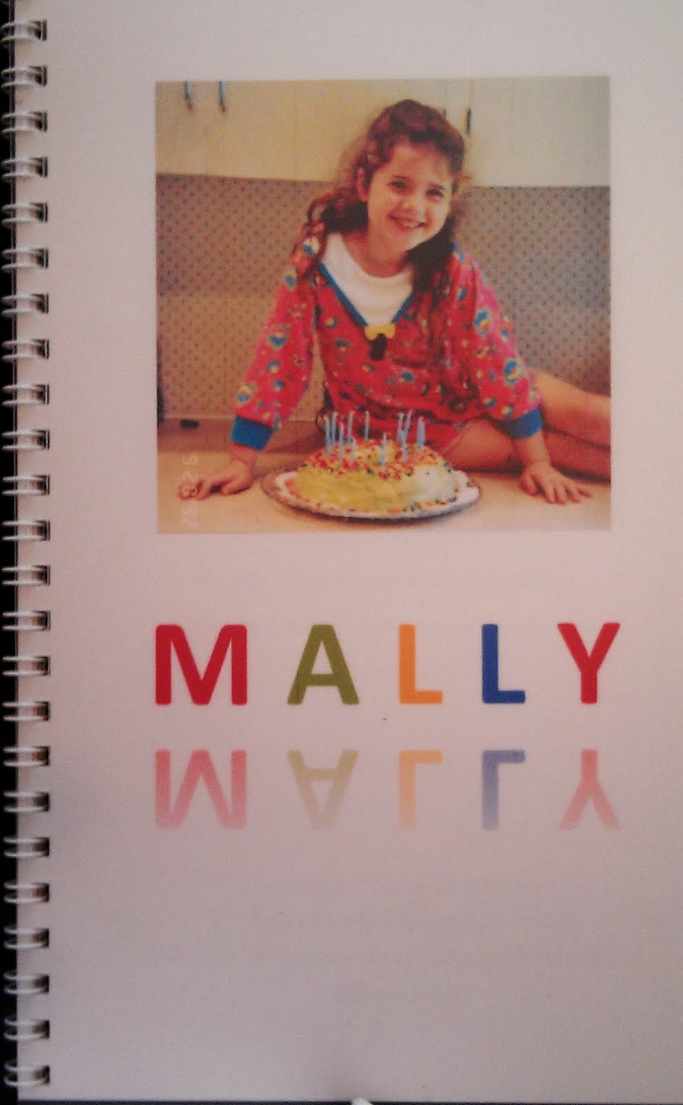 "Mally" A book for Sarah