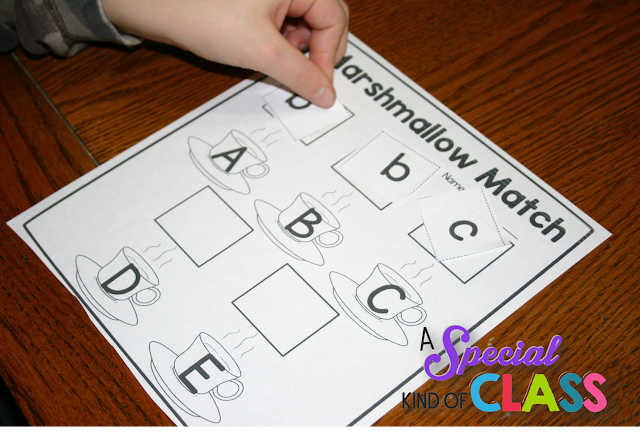 A special kind of class: Polar Express alphabet