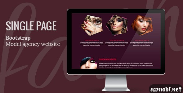 MAgency One Page Template 