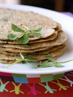 Parathas de Feno-Grego Parathas de Feno-Grego (vegana)