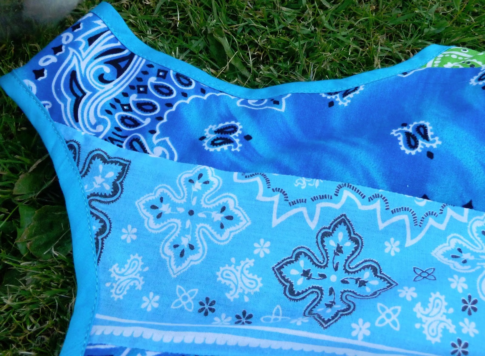 Little Blue Mouse Bandana, bandana, bandana