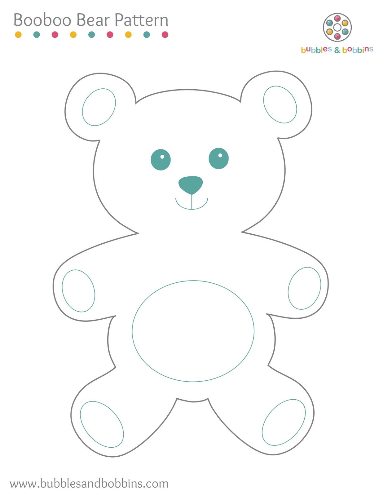 owie owl booboo bear tutorial bear cut out pattern