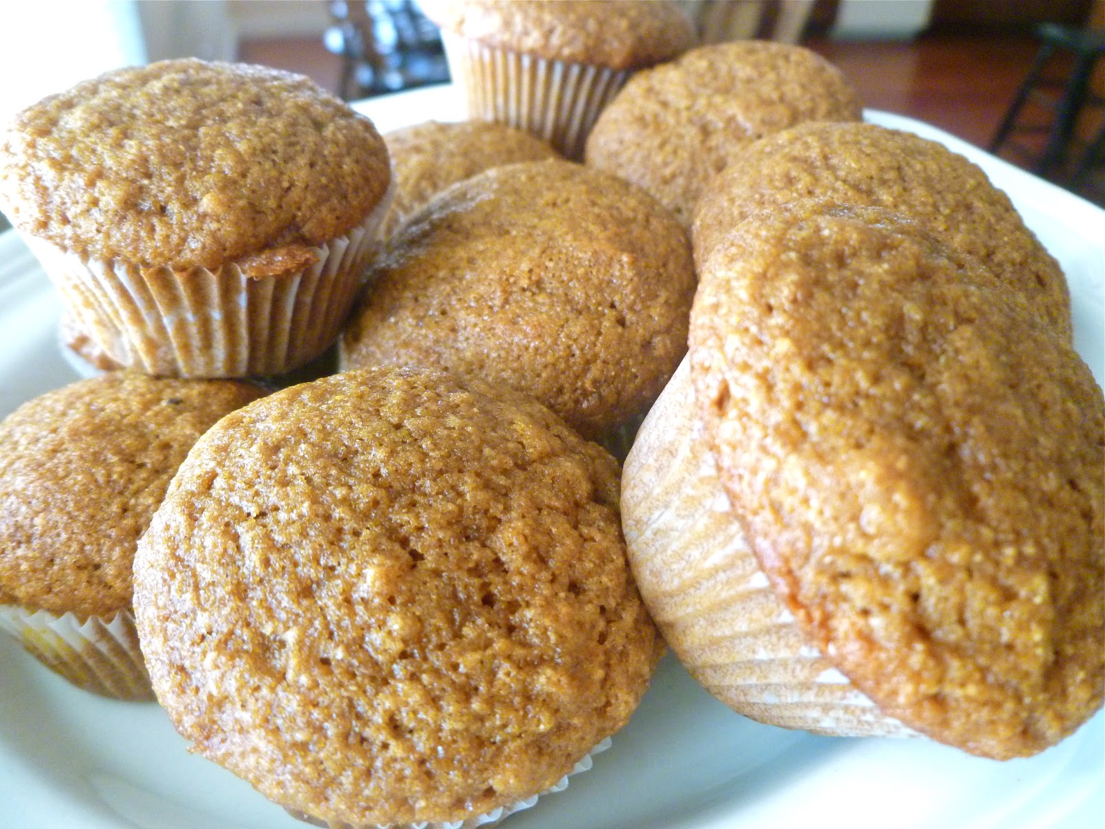 The Enlightened Homemaker Whole Grain Banana Muffins