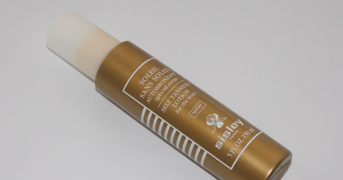Sisley Self Tanning Lotion Spray Review The Sunday Girl