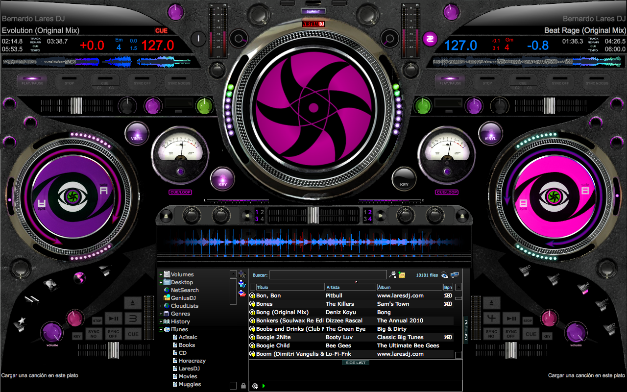 VIRTUAL DJ SOFTWARE - Skins