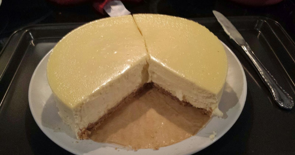 A Dad in the Kitchen Cheesecake from Alton Brown