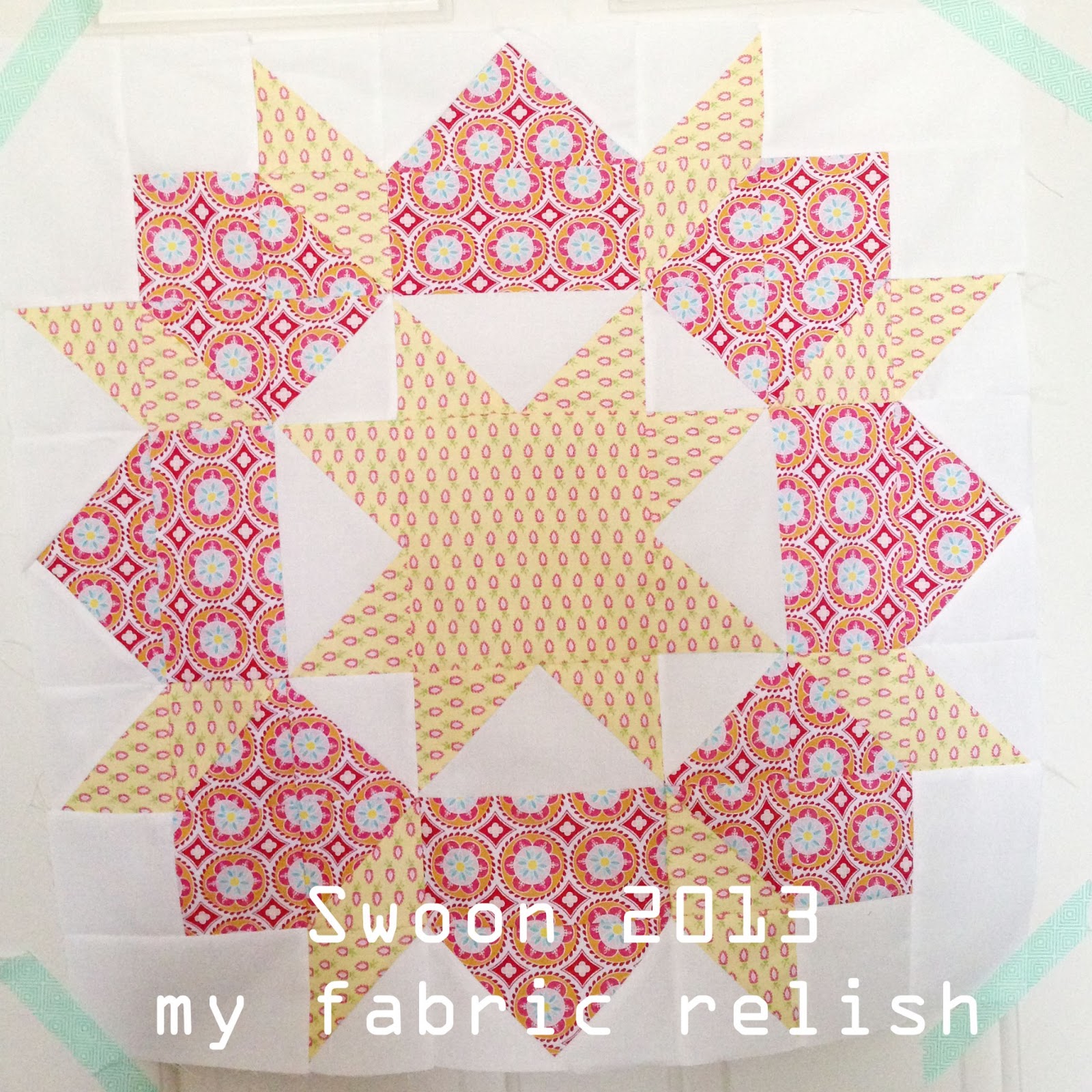 my fabric relish Swoon 2013!