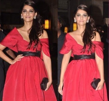 Sonam Donned A Prabal Gurung Fall 2011 Collection