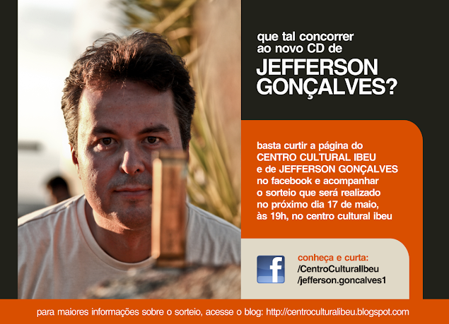 Sorteio cd JeffersonGoncalves IBEU email PROMOÇÃO - Concorra a cds do gaitista Jefferson Gonçalves