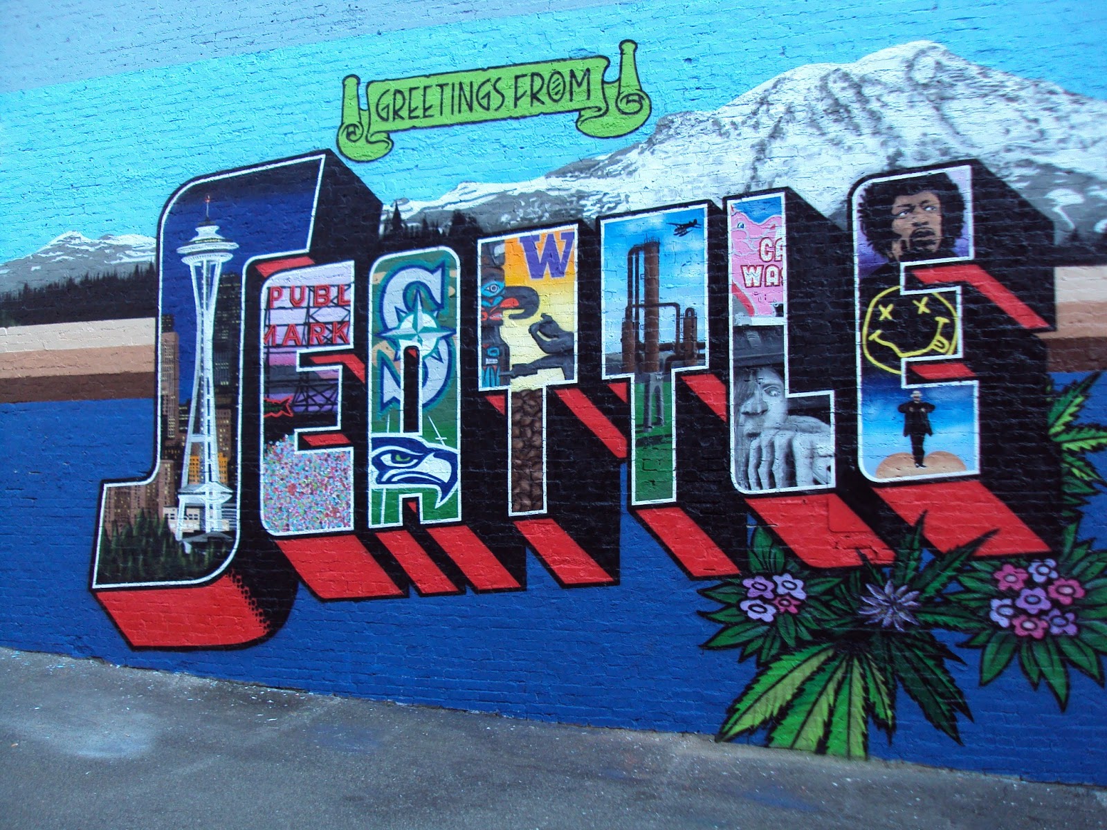 Hideous Belltown New Mural