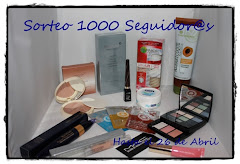 Sorteo 1000 seguidores blog Simplemente yo, raquelita