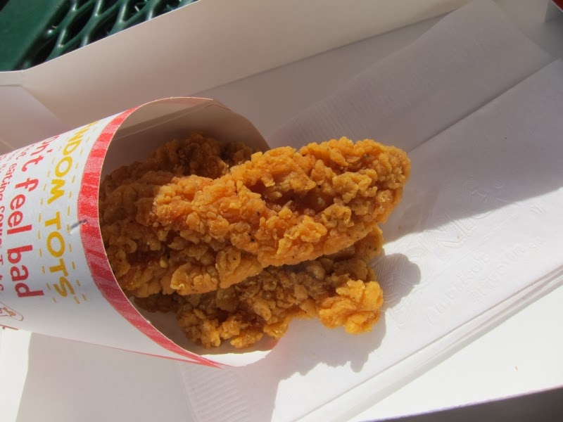 Review Sonic Super Crunch Chicken Strips Brand Eating