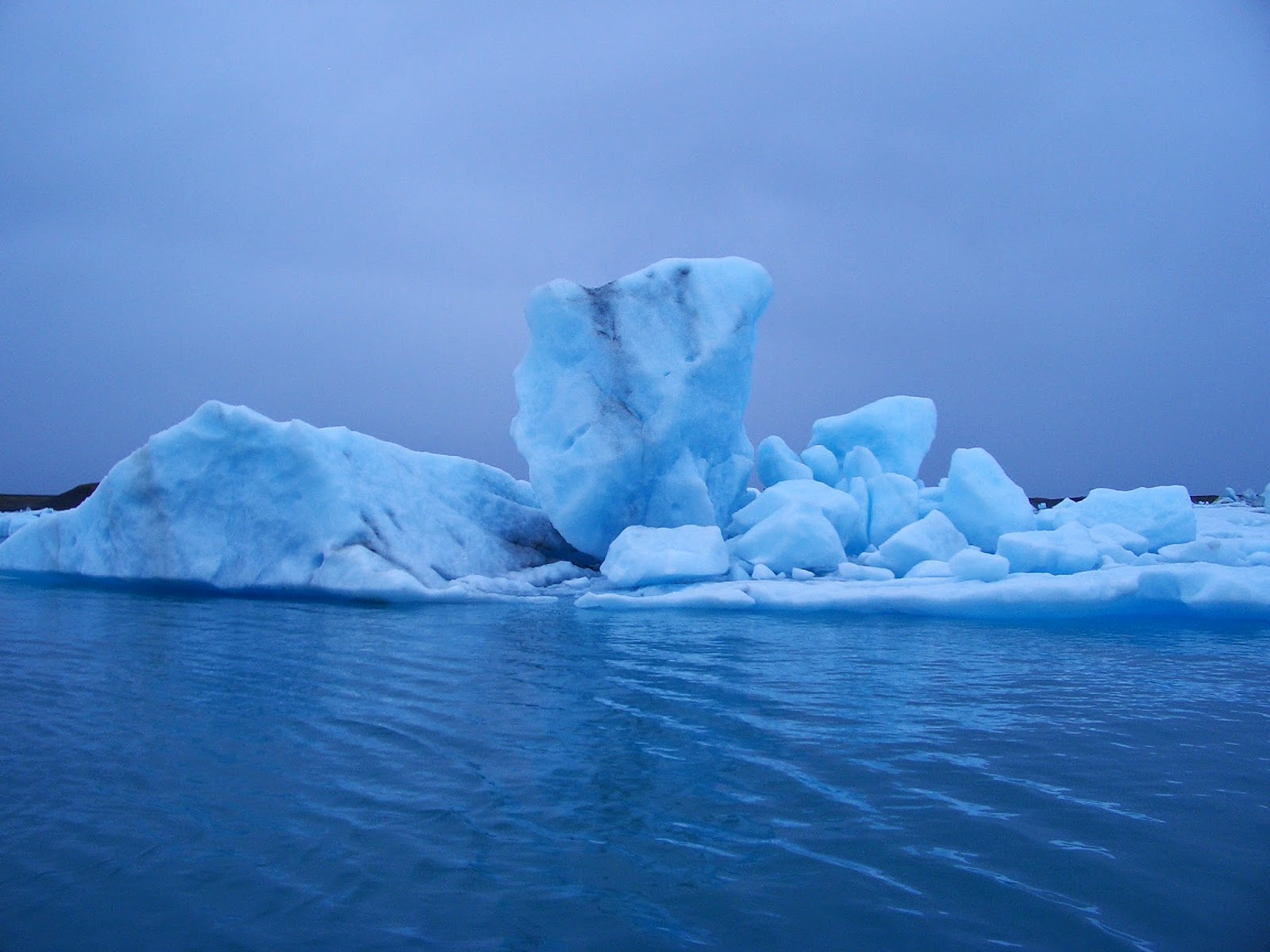Islandia, hielo azul