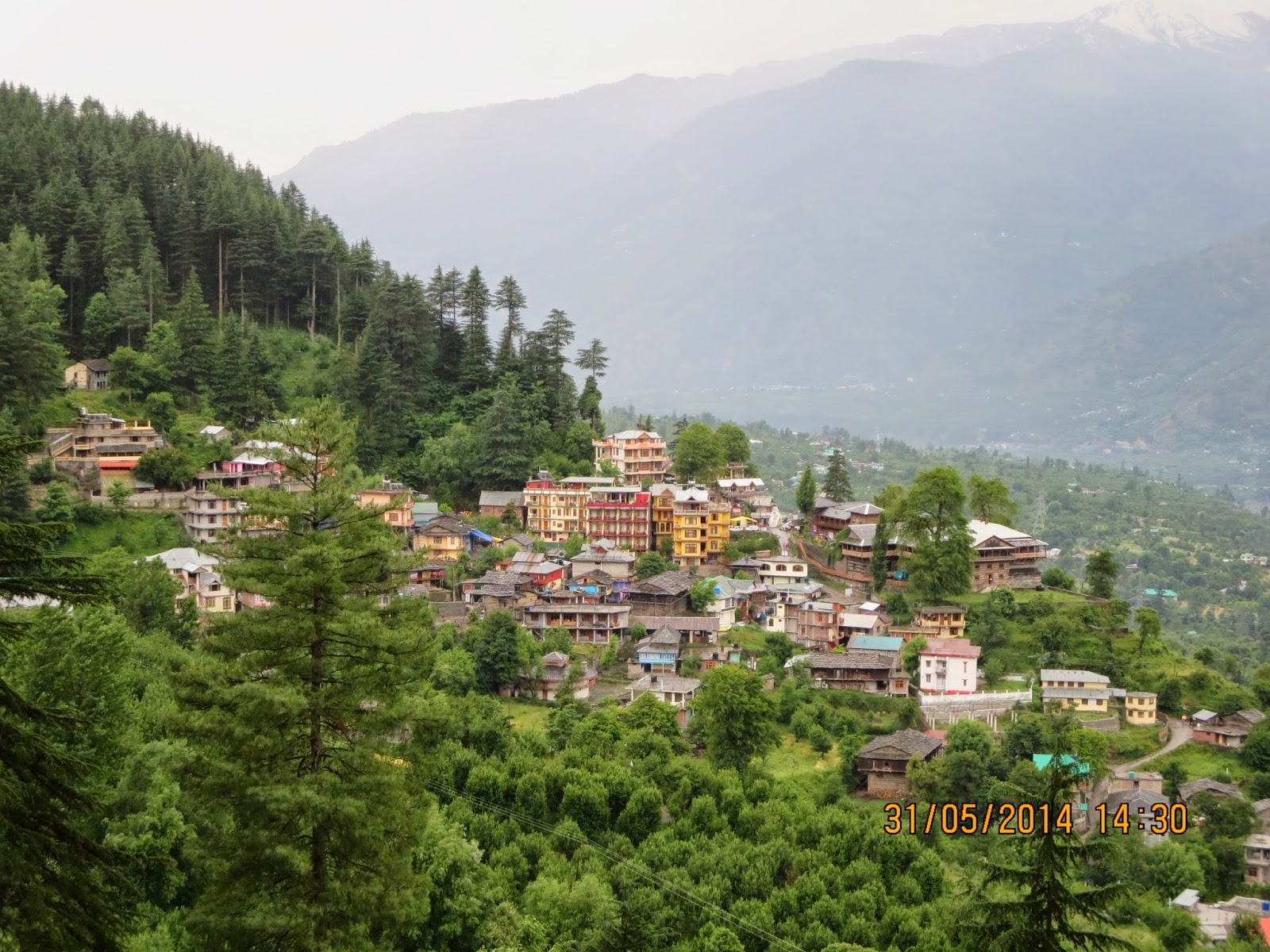 Manali - A small village Manali - A small village