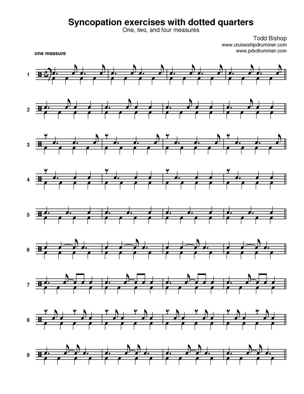 syncopation drum book pdf