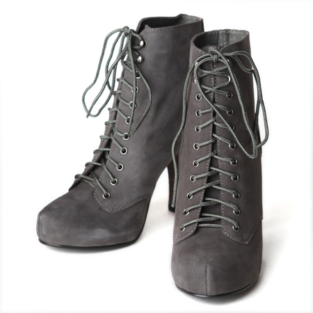 combat heel boots