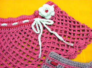 Pollerita crochet, pollera crochet, verano crochet, tejido en crochet