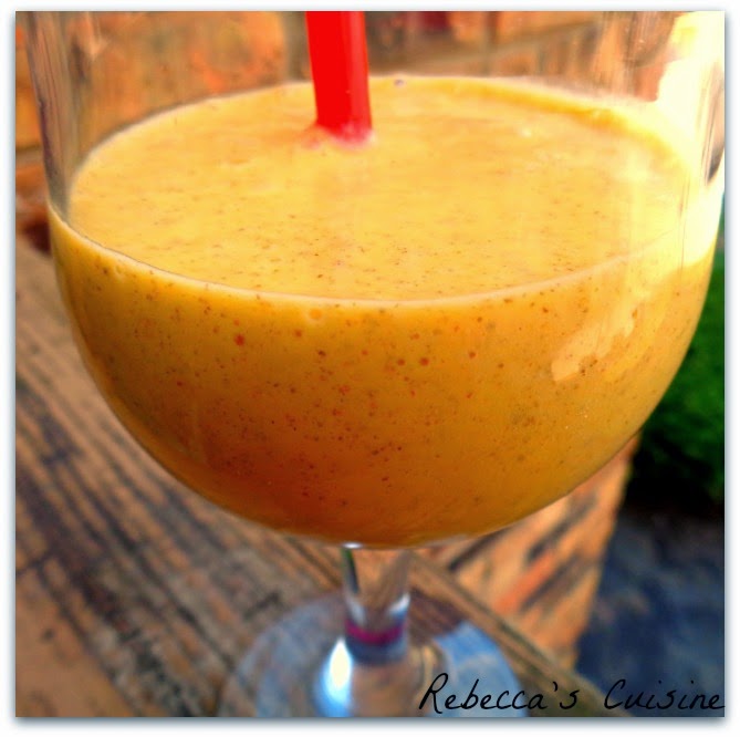 Rebecca's Cuisine Mango Banana Chia Seed Smoothie