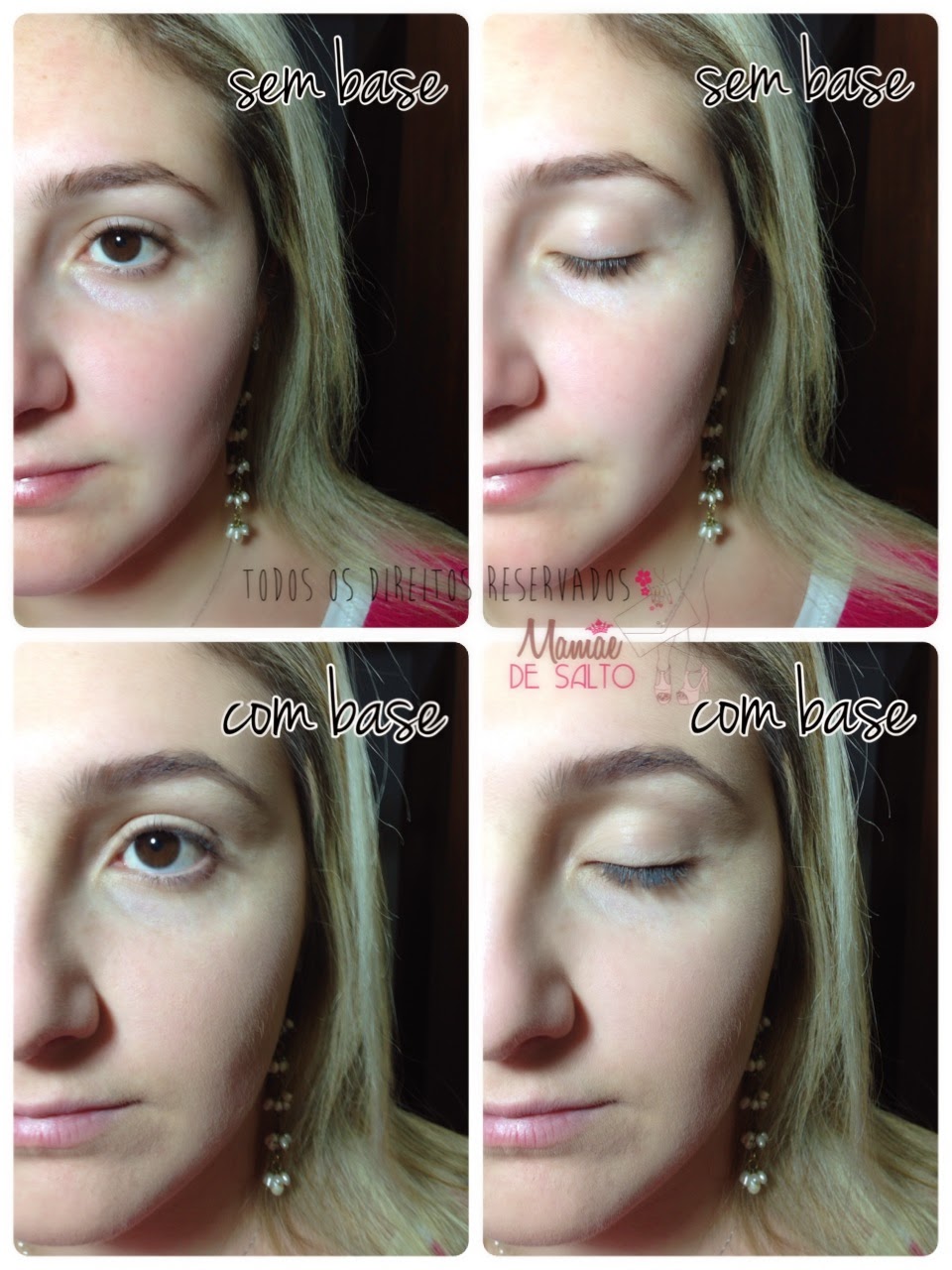 resenha base pro longwear compact FPS20 MAC => todos os direitos reservados blog Mamãe de Salto