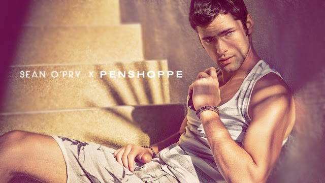 Supermodel Sean O’Pry the new Penshoppe Ambassador Visits Manila