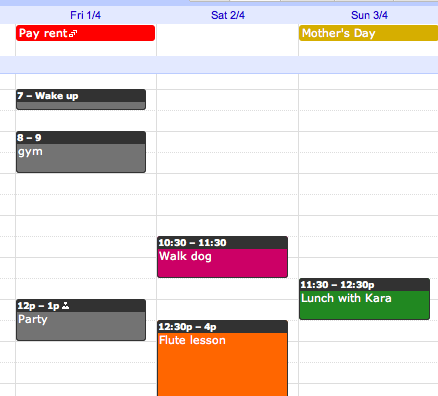 Google Calendar Event Colors - New Way to See Your Events