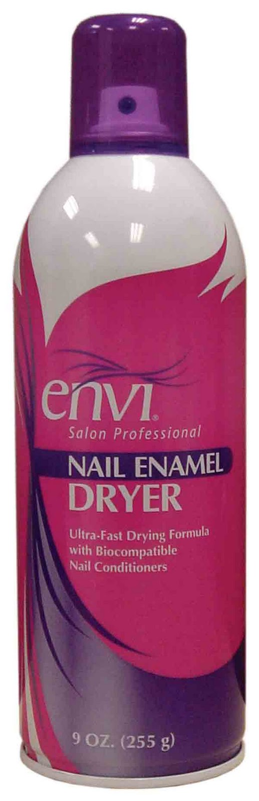 I don't usually use a nail enamel dryer because it seems like they often