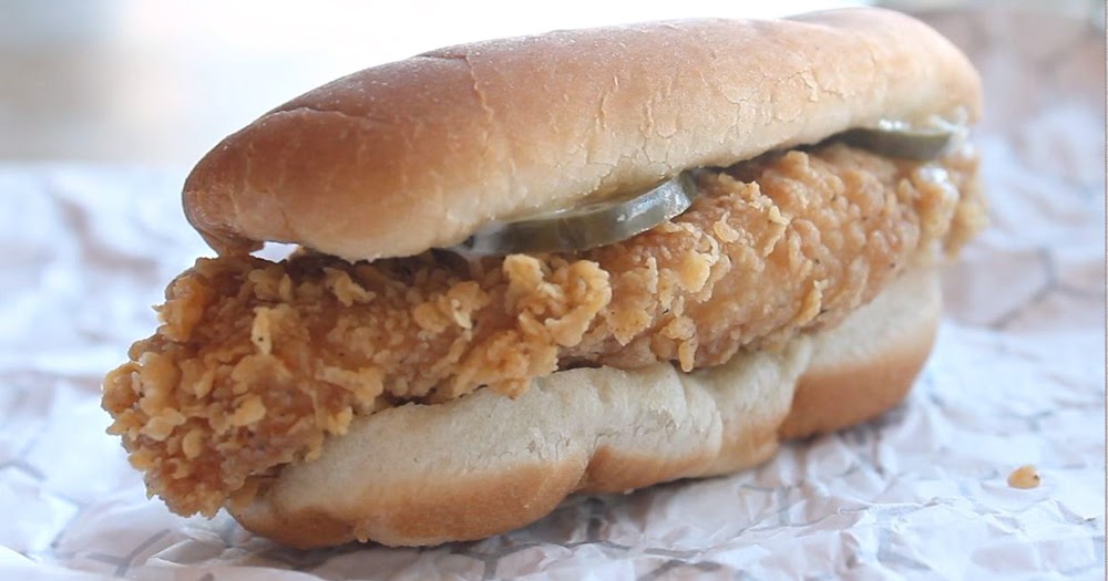 The 99 Cent Chef Cheapkate Dining Video KFC's Chicken Littles Sandwich