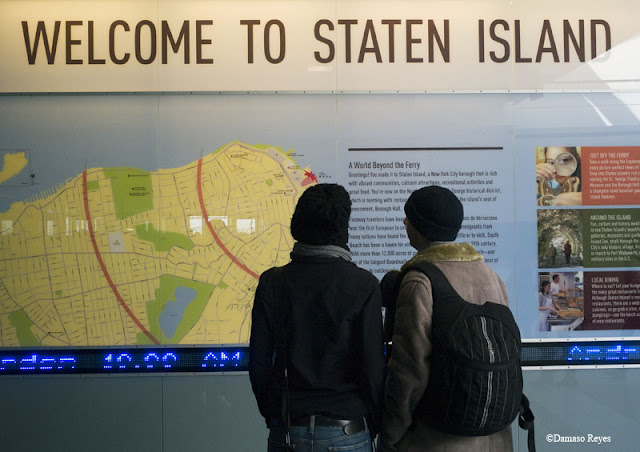 Welcome to Staten Island sign