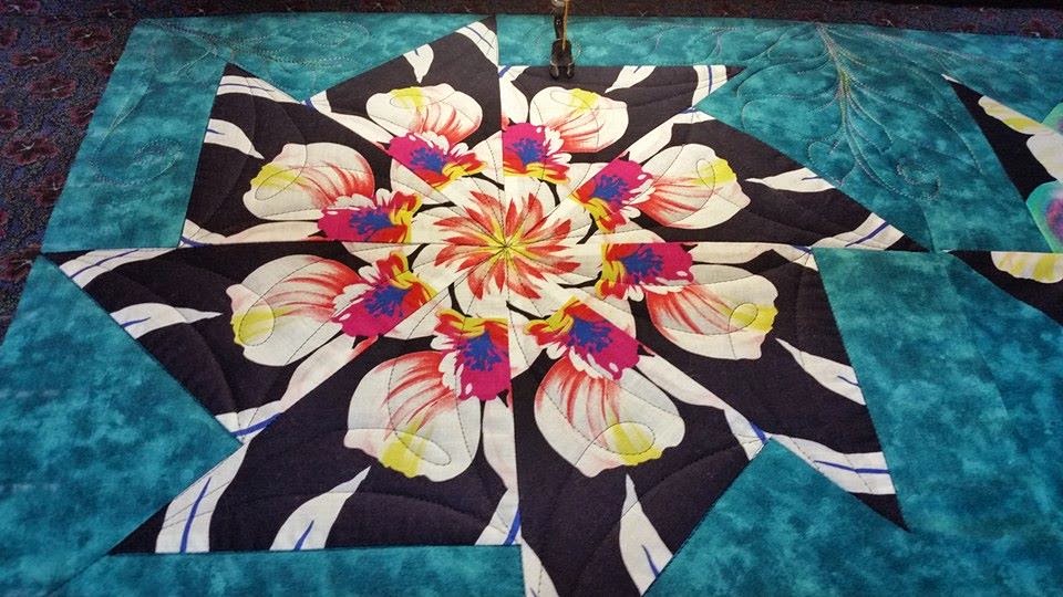 SewnSew Quilting Ta Done.... Stack n Whack Quilt