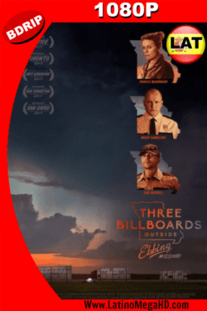 Tres Anuncios por un Crimen (2017) Latino HD BDRIP 1080P (2017)