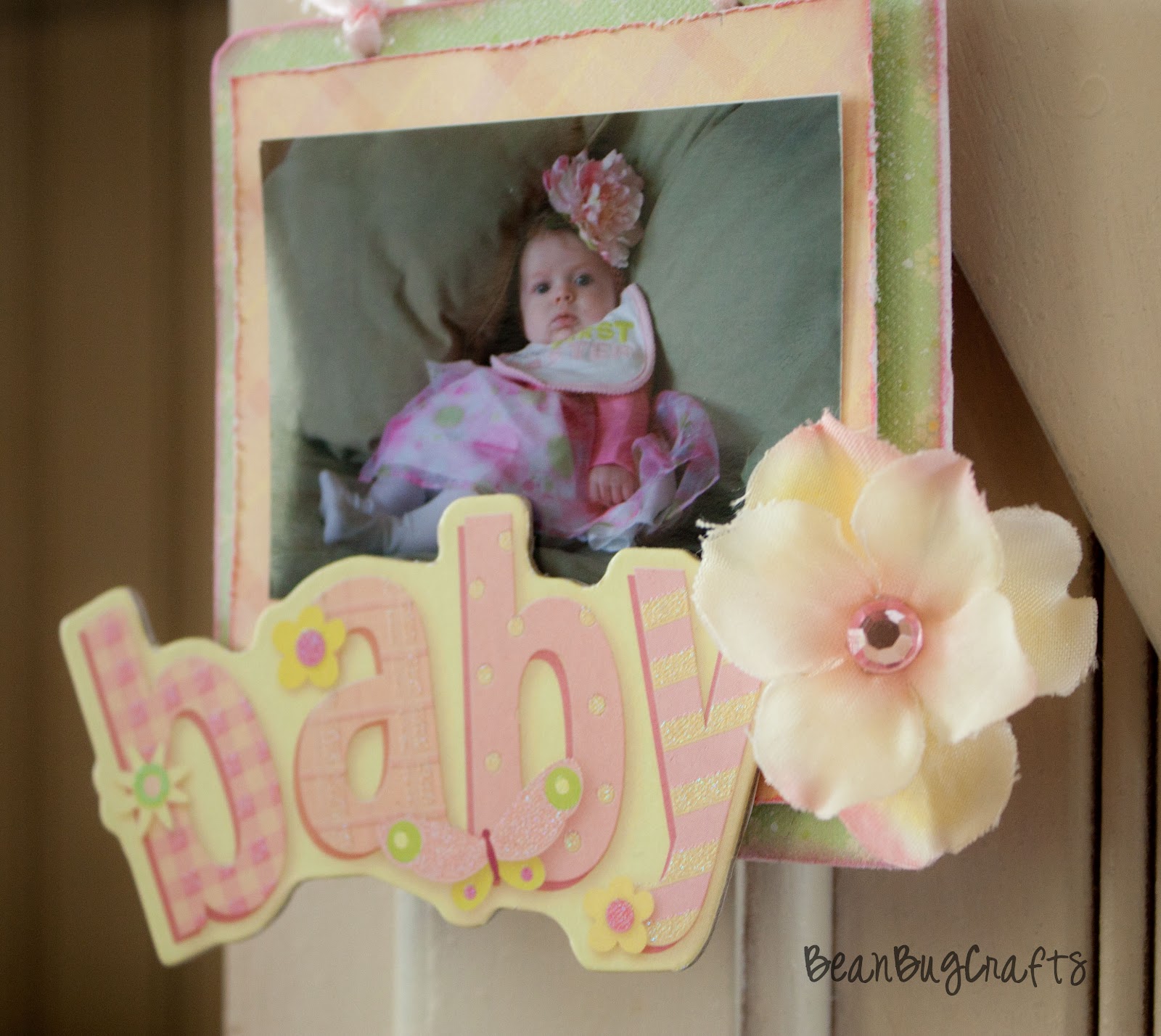 BeanBugCrafts Altered MiniChipboard Wall Hanging