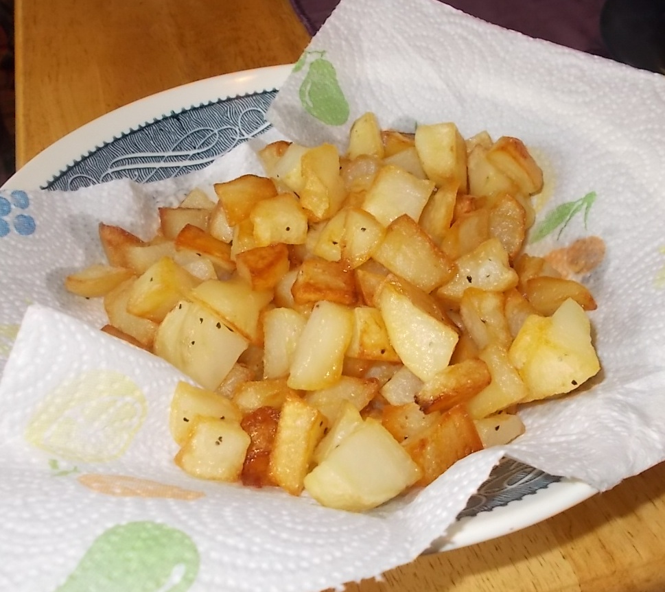 Jancey's Cooking Corner PanFried Potato Cubes