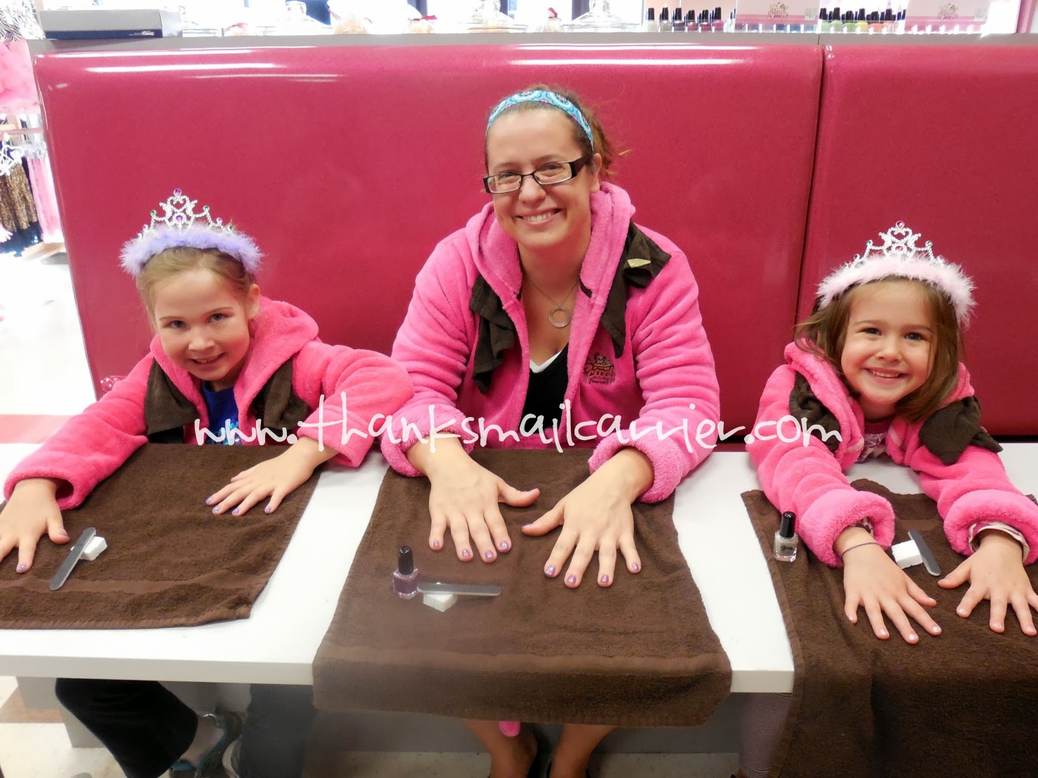 Thanks, Mail Carrier MotherDaughter Bonding at the Scooops Kid Spa