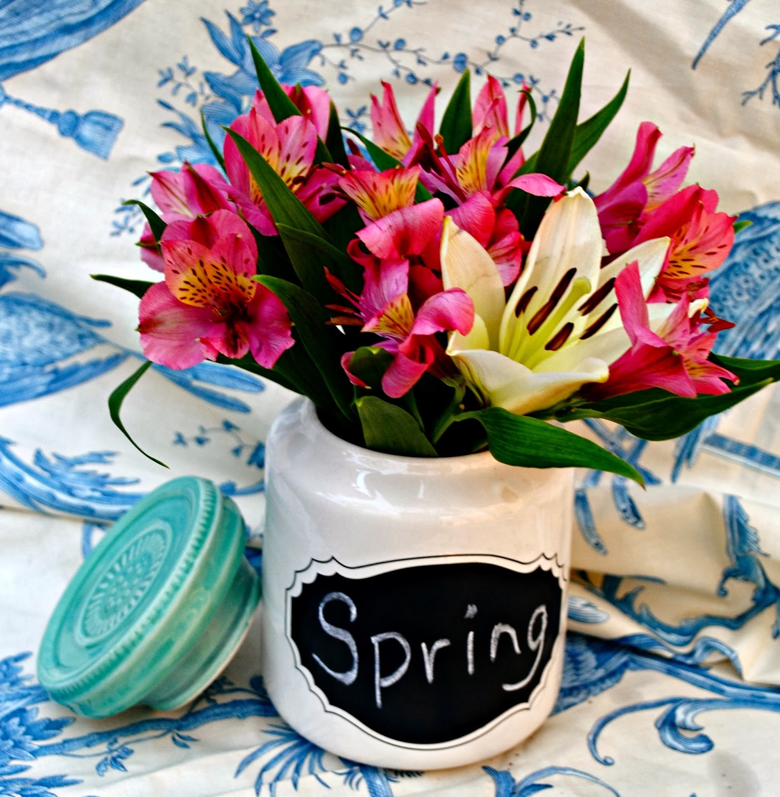 Jackie Fo Chalkboard Message Flower Vases