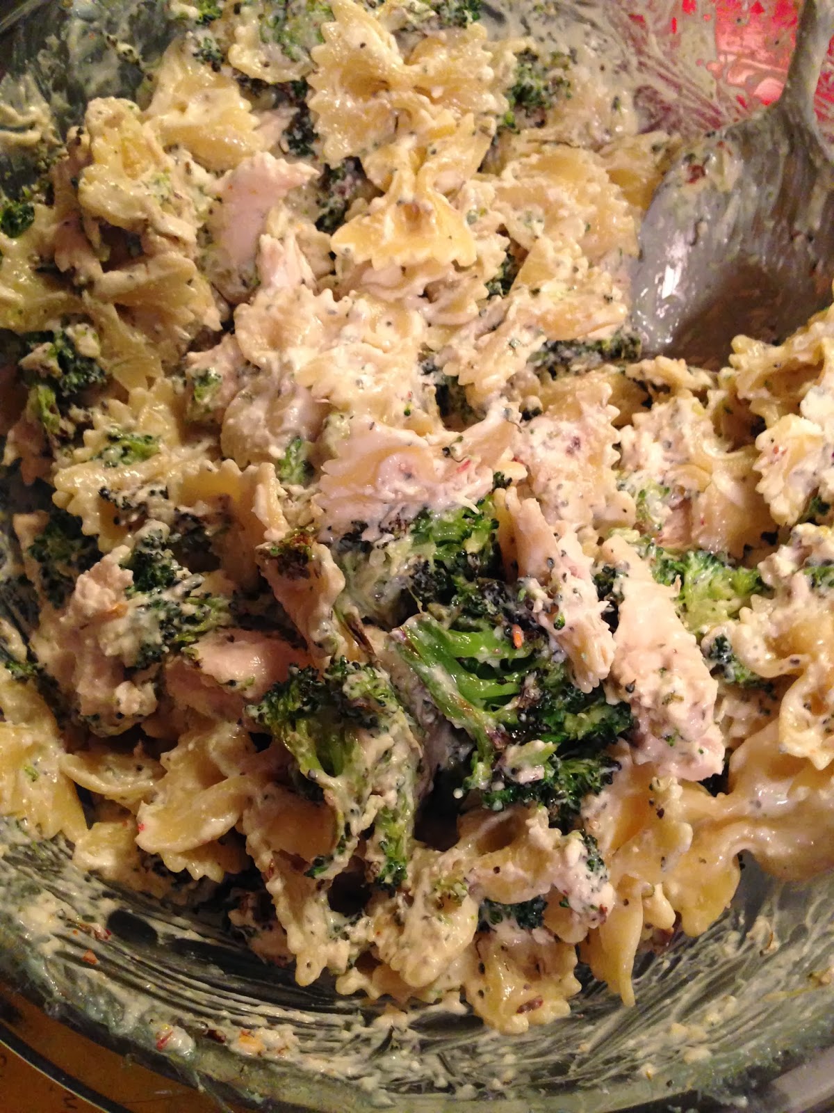 taylor made {lightened up} chicken, roasted broccoli, & mozzarella