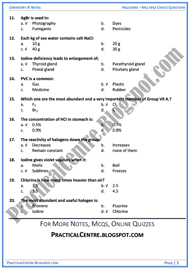 halogens-mcqs-chemistry-ix