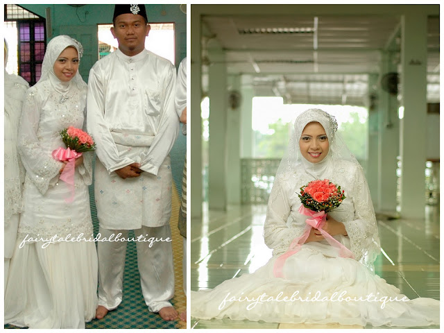 busana wedding gaun pengantin tulle transparan