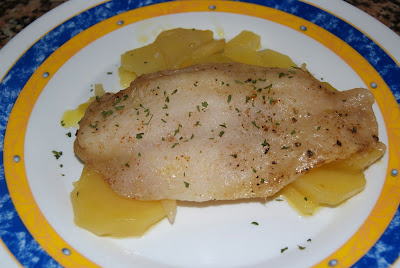 Pescado En Salsa En Microondas
